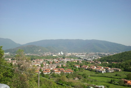 Brescia dal Colle dei Campiani